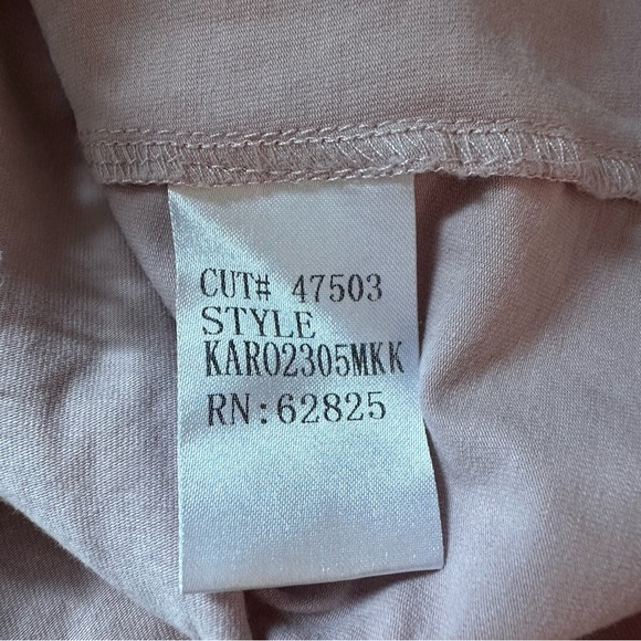 TADASHI SHOJI Girls Honeysuckle Flower Girl Dress Corded Lace Pink Bridal Size 6 - Picture 8 of 9